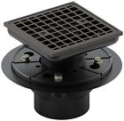 K-9136-2bz -9136-2bz Rubbed Kohler Square Drain Oil-rubbed Tile- Shower Oil Bronze Bro