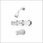 01-912 Pfister Price Chrome Universal Three Handle Tub Shower Trim Kit
