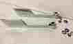 060865a-chrome 060865a Delta 2 Pack 6 Wrist Blade Handle W Screw Red Blue Index D60