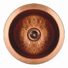 Wh1818copr-hc 1118063 . Sink Copperhaus Large 18.25 Prep Id