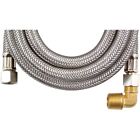 C000284 120 Braided Stainless Dishwasher Steel Mk4120b Elbow Connectors