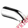 13412001 13412 Hansgrohe Chrome E Tub Spout Wall Mounted Non Diverter