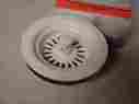 1450wt Ldr White Basket Sink Drain Plastic Assembly 601
