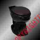 15409 The Renovators Supply Toilet Part Black Sheffield Round Bowl Only 096962358648