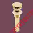 16642 The Renovators Supply Glass Vessel Sink Drain And Mounting Ring Gold Pvd Solid Brass Sup 096962367206