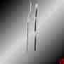 17271 The Renovators Supply Toilet Part Chrome On Stainless Steel Line 096962371708