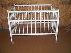 1940s Port--crib Collapsible Vintage Portable Crib Wood