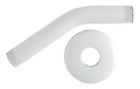 2 Arm 2410w Shower Ldr White Lot Flange - 520