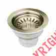 Rnw35l-bn 2-inch Whitehaus Collection 3-1 Basket Strainer Fireclay Brushed Nickel 848130008479