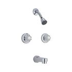 T2680tp - 2 Tractpack Trim Chrome Handle Shower T2680 Tp Faucet Tub Delta Set