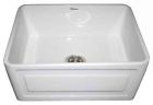 Whflrpl2418-w 24 . Reversible Fireclay 1118490 Sink Id Farmhaus
