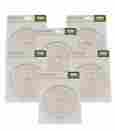 25040 Homz Set Of 6 Drain Sink Stopper Standard Size 4.25 Tub Plug 072697250402