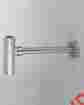 255-pn Jaclo Decorative Round Trap Polished Nickel For 1 4 Drains