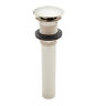 266392 Signature Hardware Pop Up Mushroom Style Bathroom Drain Without Overflow
