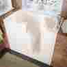 26x46 Mountain Home Right Drain Biscuit Whirlpool Jetted Walk-in Bathtub