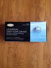 270541 Soak Polished Deep Overflow Drain Bath Chrome Jacuzzi