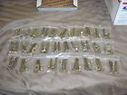 2washers Sets " Bolts 2-1 4 16 25 5 Toilet "brass 2nuts