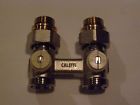 301040 Caleffi Two-pipe 2 " Valve 3 Straight 4 Radiator 1