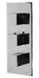 Ab2901-pc 3214781 Valve Chrome Mixer Thermostatic Polished Id 3-way Shower Concealed