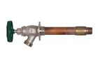 455-04bcld 4 " 2 Red Faucet 3 Brass Arrowhead Freeze Proof Wall Fip 1