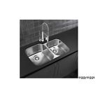 40 Double Gauge 60 Undermount 18 Kitchen Stainless Bowl 32.25 Sink Steel