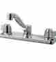 412344 Aspen Kitchen Faucet Chrome Two Handle 019934874458
