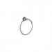 42021820 42021 8-1 Hansgrohe 4 Brushed Axor Towel Ring Nickel Montreux