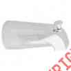 4225cp Plated Bath 502 Tub Diverter 2 Chrome Ldr 1 Spout