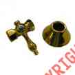 5102-pb Straight Stop Comp Brass 2 Barclay Products Flange 1 Ips