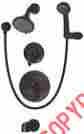 5506-sbz-trm Symmons New Elm Seasoned Bronze Shower System Trim With Hand Spray 671256967487