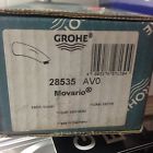 28535rr0 6 Shower Satin 28535 Nib Arm Avo Grohe - " Movario Nickel
