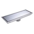 Cae3 6357 Hane Linear Shower Floor Drain With Tile Insert Grate Stainless Steel Bathroom Toilet 095362246357