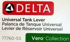 77760-ss Stainless Toilet Handle Vero Universal Delta