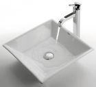 C-kcv-125-1007ch 796377 Id Sink Square Ceramic White Faucet Ramus