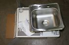 8 Damaged Stainless " Neptune Sink Basic 5-1 15 Elkay
