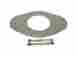 80054 Danco Danko Universal Remodel Cover Plate Brushed Nickel