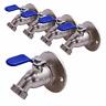 3387xjs-5 804595357163 Midline Valve Sillcock Hose Bibb With Oversized Flange