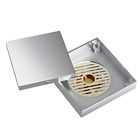 81fdr001-squ-ss Apluschoice Bathroom Brass Floor 637509415549