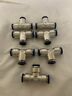 88230-08 Aignep Usa Lot Of Union Tee Tube Nickel Brass