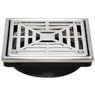 9396-0505-bs Hydro 5 Drain Brushed " Grate Steel Stainless Laticrete Ban