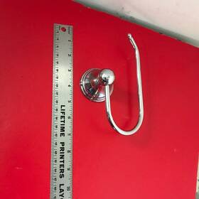 Dn7708bn A1 European Single Post Toilet Paper Roll Holder In Spot Rust Resist Nickel Read