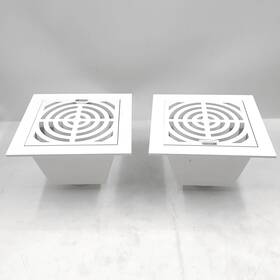 Aba8580 Ab&a 767580029295 Floor Sink 3 With Full Grate And Dome Strainer Bundle Of 2