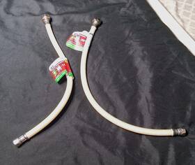 24930 Ace 16 Inch And 20 Faucet Connector Lot 3/8 X 1/2