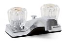 2012031lf Acrylic-handle Concord Faucet Lav Centerset Premier Chrome Pop-up