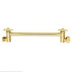 K153a2 Adjustable Kingston Shower Polished Lo Arm " Finish 10 Brass