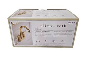 5287415 Allen Roth New And Harlow Brushed Gold Bathroom Faucet #5287415