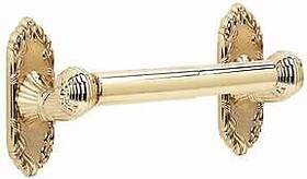 A8560-pb Alno A8560-pb/nl A8560 Brass Ribbon And Reed Adjustable Horizontal Tissue Holder