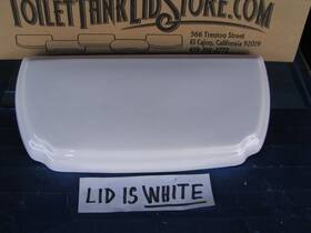735036 American Standard Antiquity Toilet Tank Lid White Faint Scratches 4094 5d