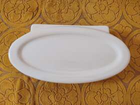 735099 American Standard White Toilet Tank Lid Collection Oval