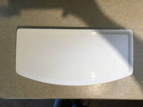 735199 American Standard White Toilet Tank Lid Optum Vormax Top Measur 18 Inch X 9